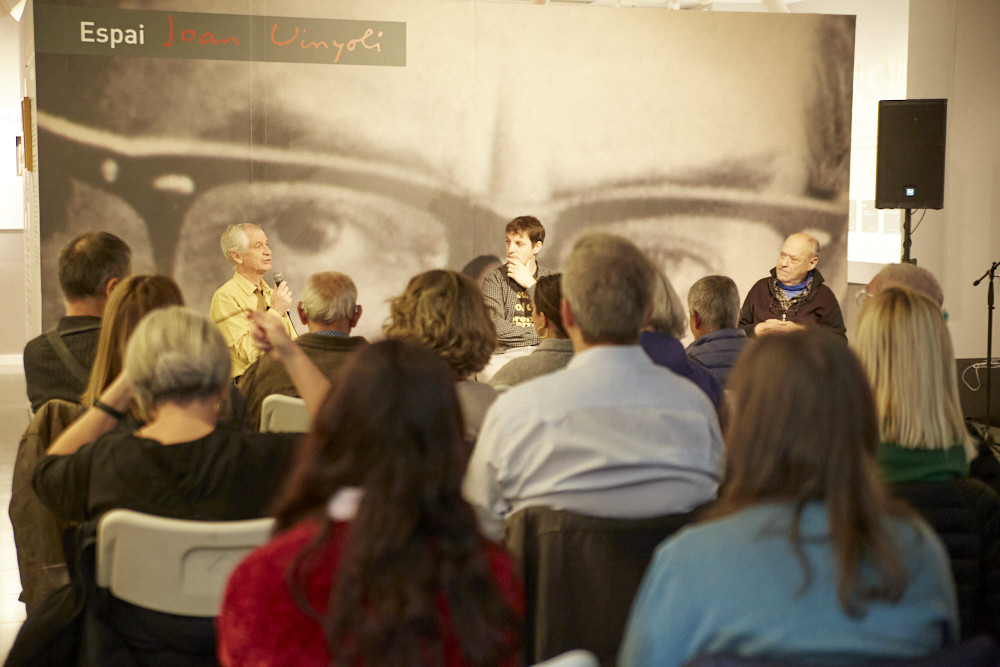 Presentació de la ratafia Vent d'Aram dedicada al poeta Joan Vinyoli | © Clara Pedrol