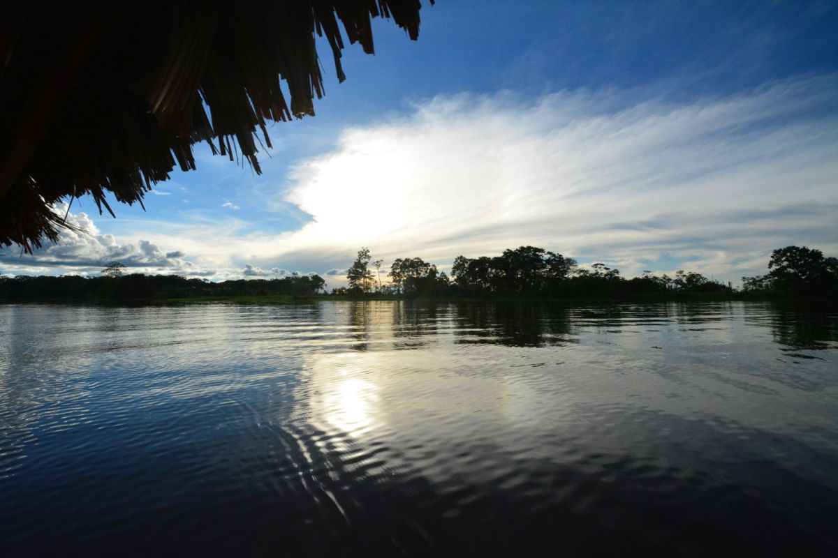 El gran atardecer de la Amazonia peruana | © Milagros Rojas, 2018 El gran atardecer de la Amazonia peruana | © Milagros Rojas, 2018