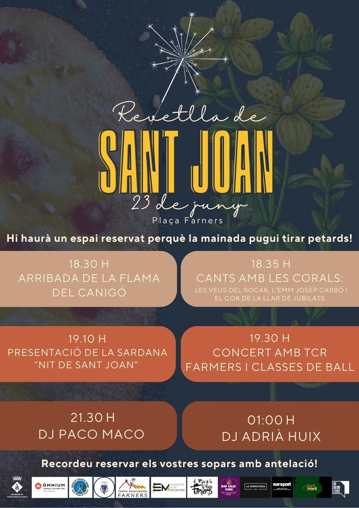 Cartell revetlla Sant Joan  | © Regidoria de Cultura