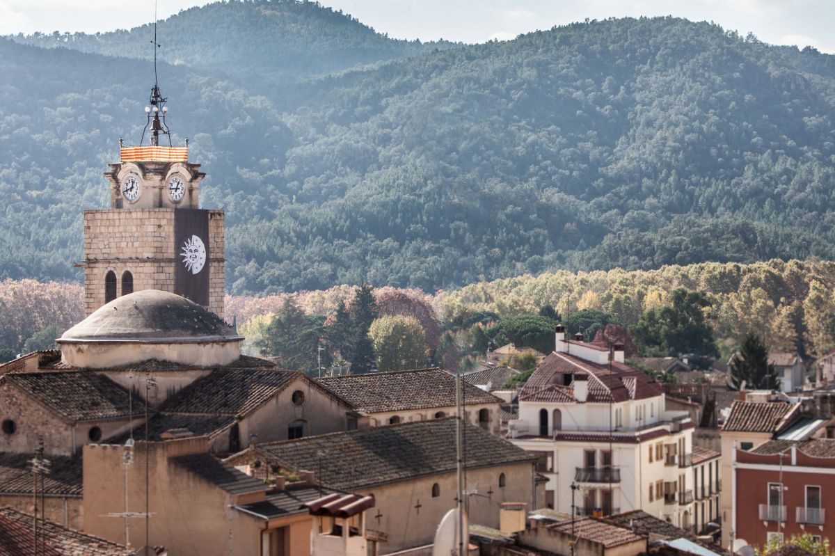 Vista de Santa Coloma de Farners | © David Rueda