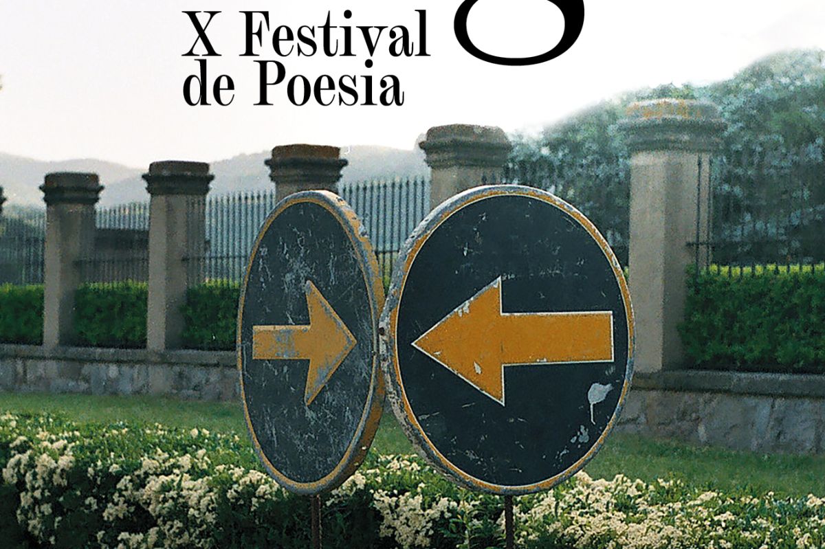 Cartell del 10è Festival de Poesia Domini Màgic