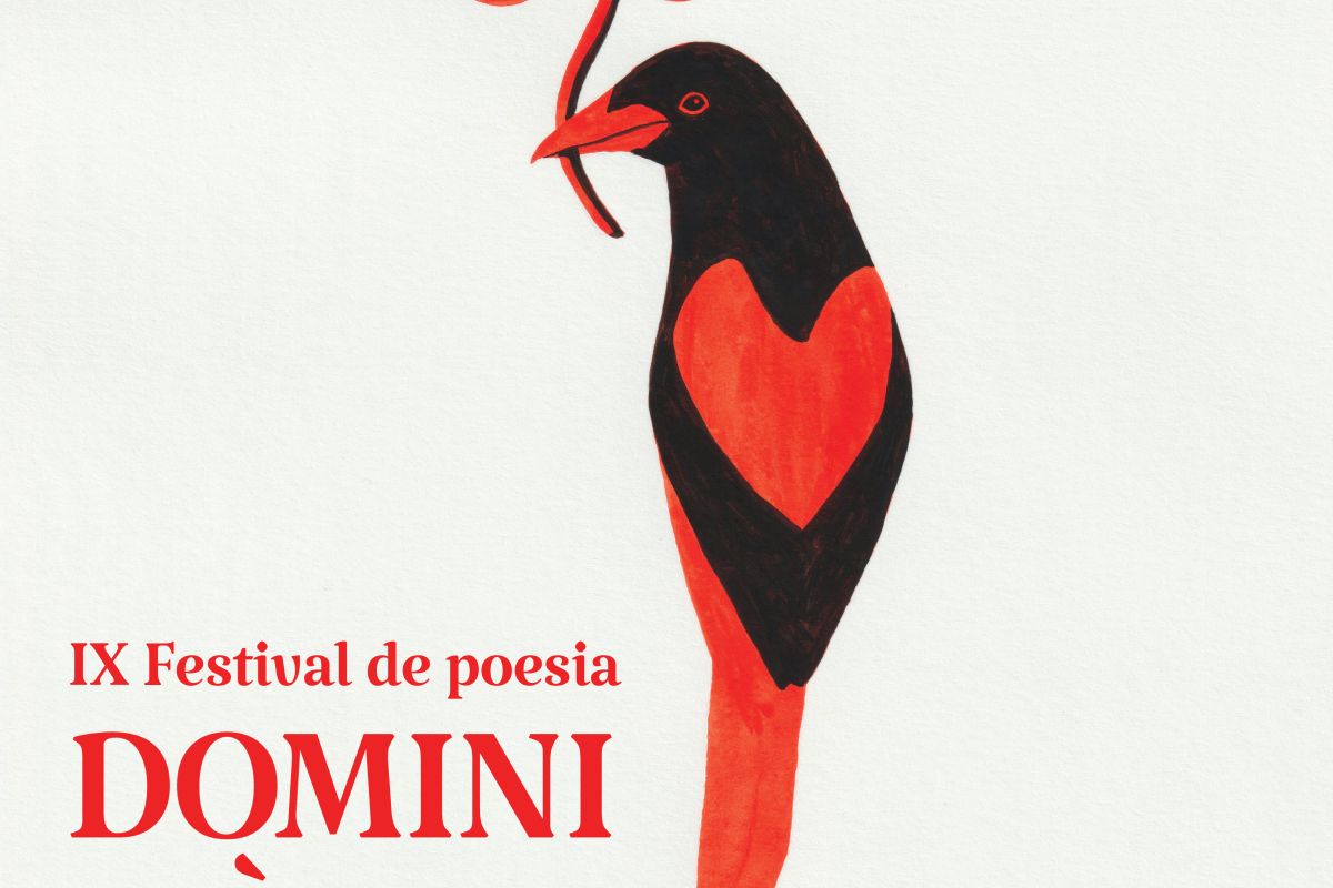 IX Festival Domini Màgic de Poesia | © Tura Sanglas Cartell del IX Festival Domini Màgic de Poesia