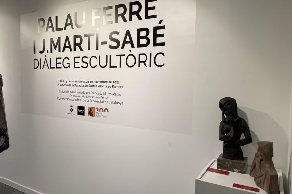 Visita guiada a l'exposició  “Palau Ferré i Martí-Sabé. Diàleg escultòric”