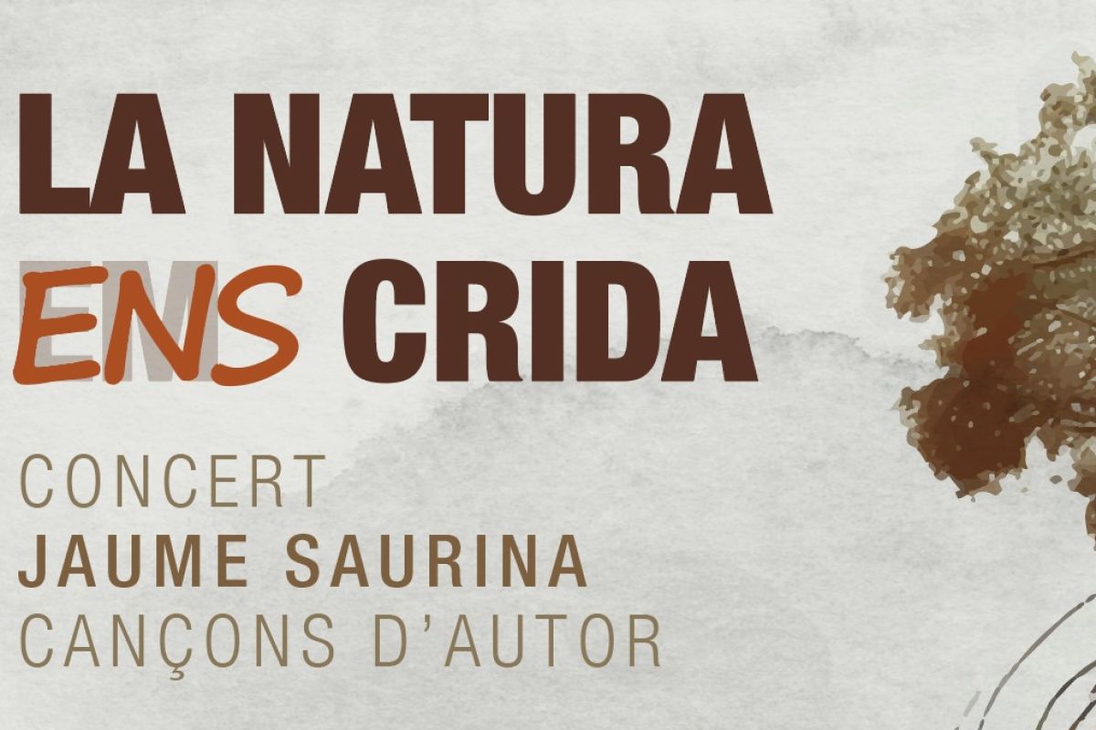 Cartell. Concert la natura ens crida Cartell. Concert la natura ens crida