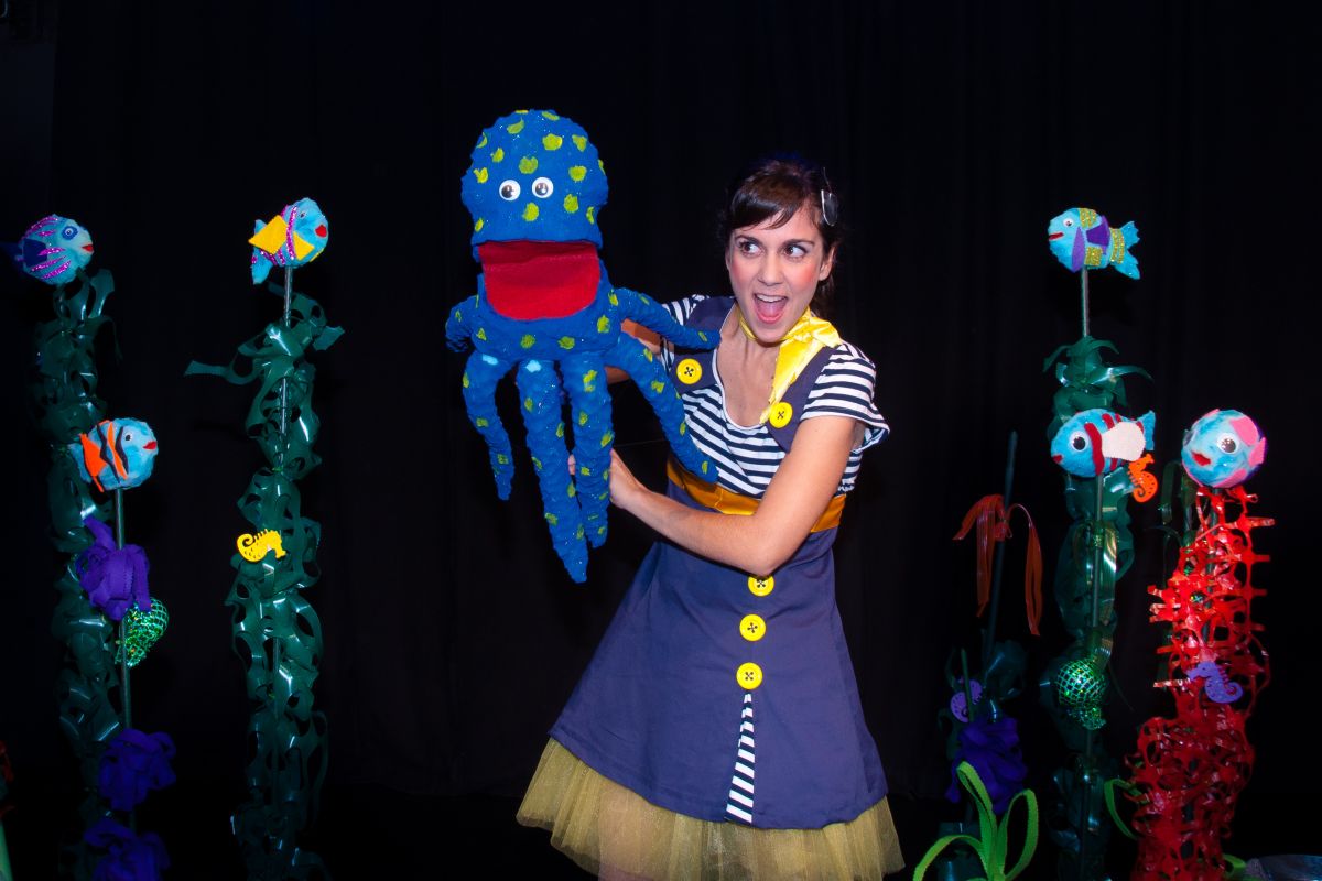 El peix irisat | © Tanaka Teatre Imatge de l'espectacle familiar