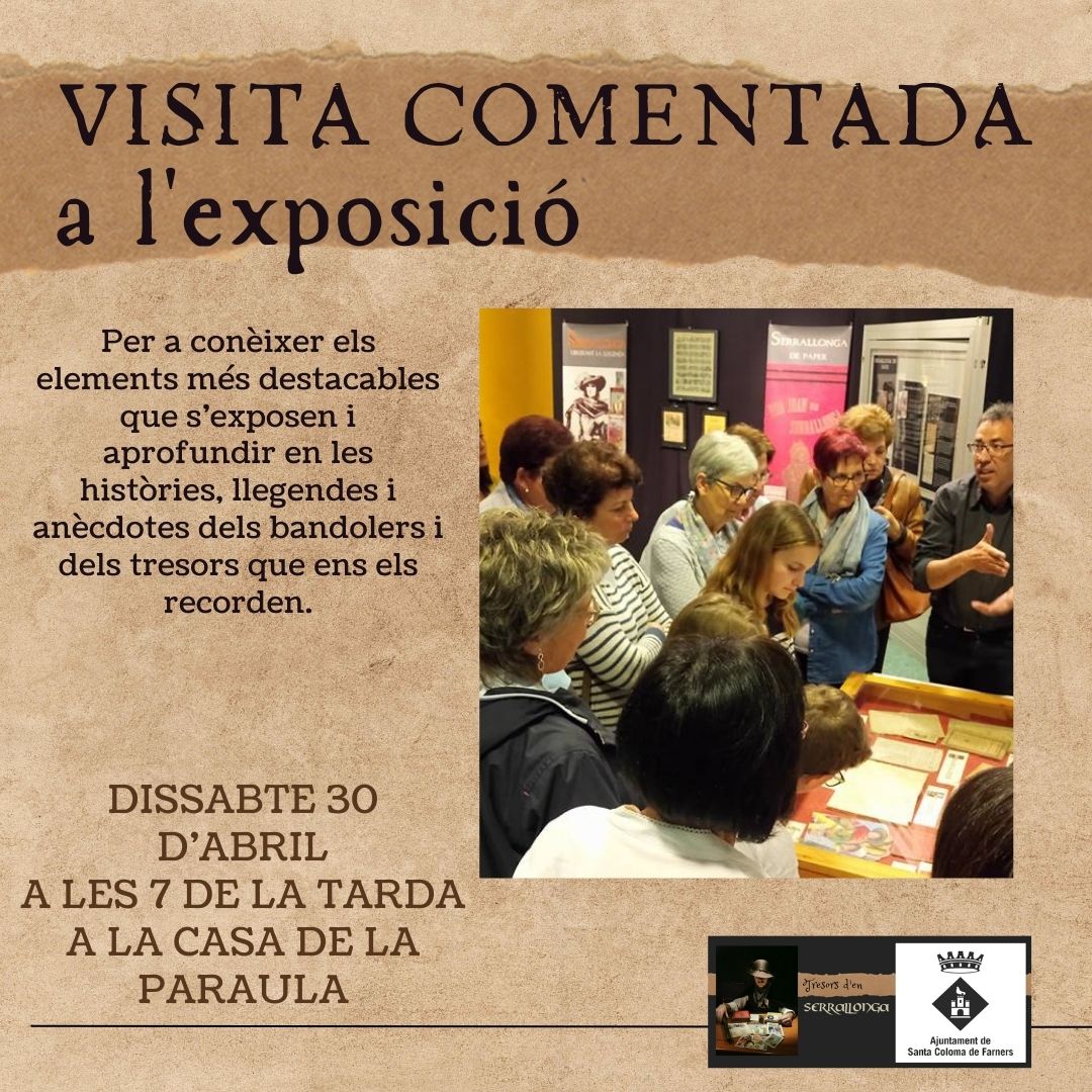 Exposició d'en Serrallonga | © Ricard Dilmé