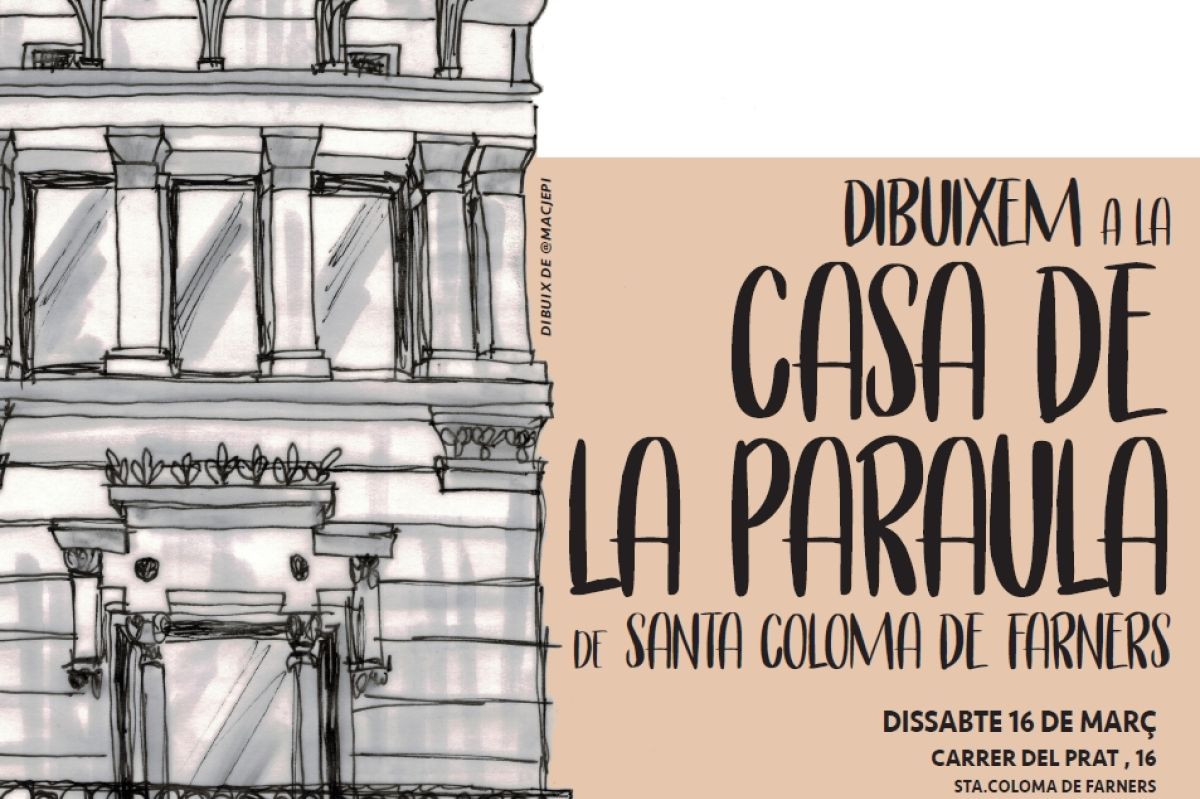 Santa Coloma de Farners - Urban Sketchers 2019 | © MACJEPI Santa Coloma de Farners - Urban Sketchers 2019 | © MACJEPI