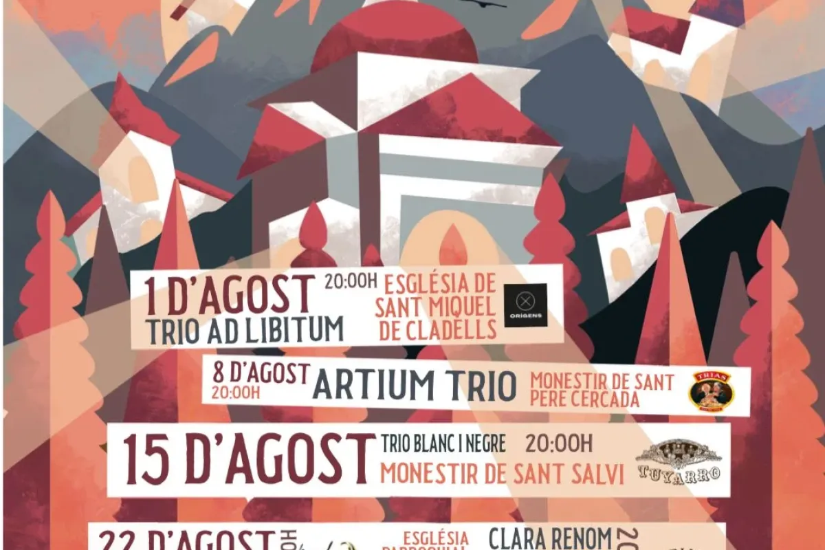 Tons i Sons. 2 Cicle de Concerts de les Ermites i Monestirs Tons i Sons. 2 Cicle de Concerts de les Ermites i Monestirs
