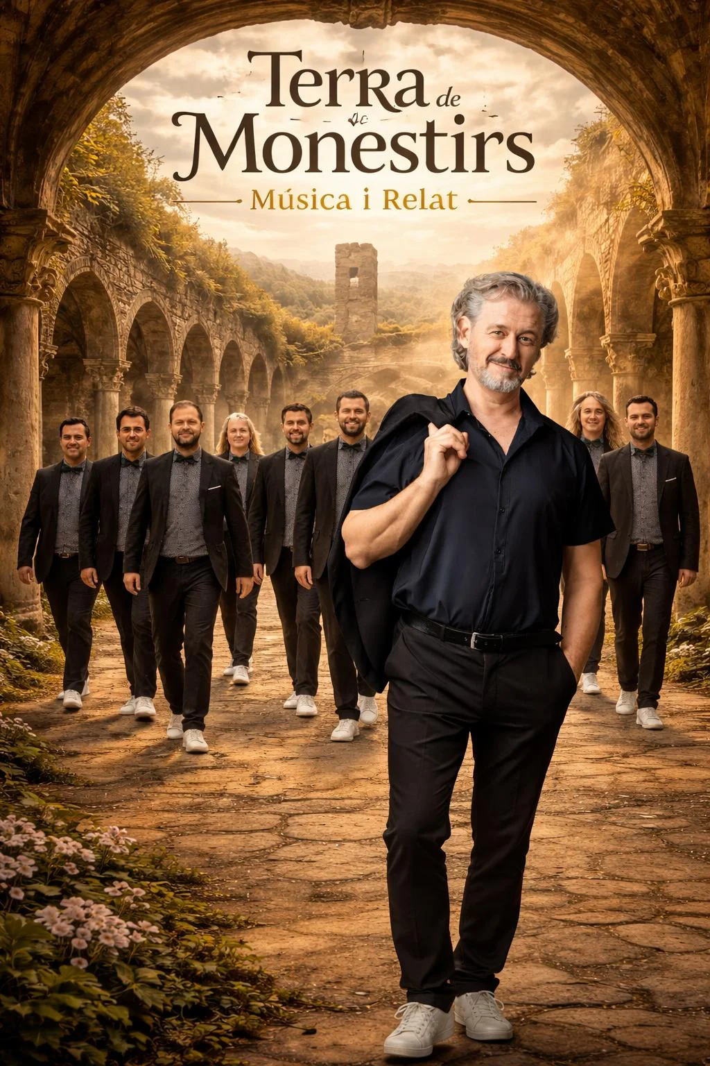 Cartell Terra de Monestirs | © La Flama de Farners