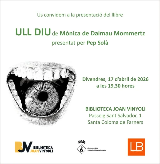 Cartell presentació llibre Ull Diu | © LB
